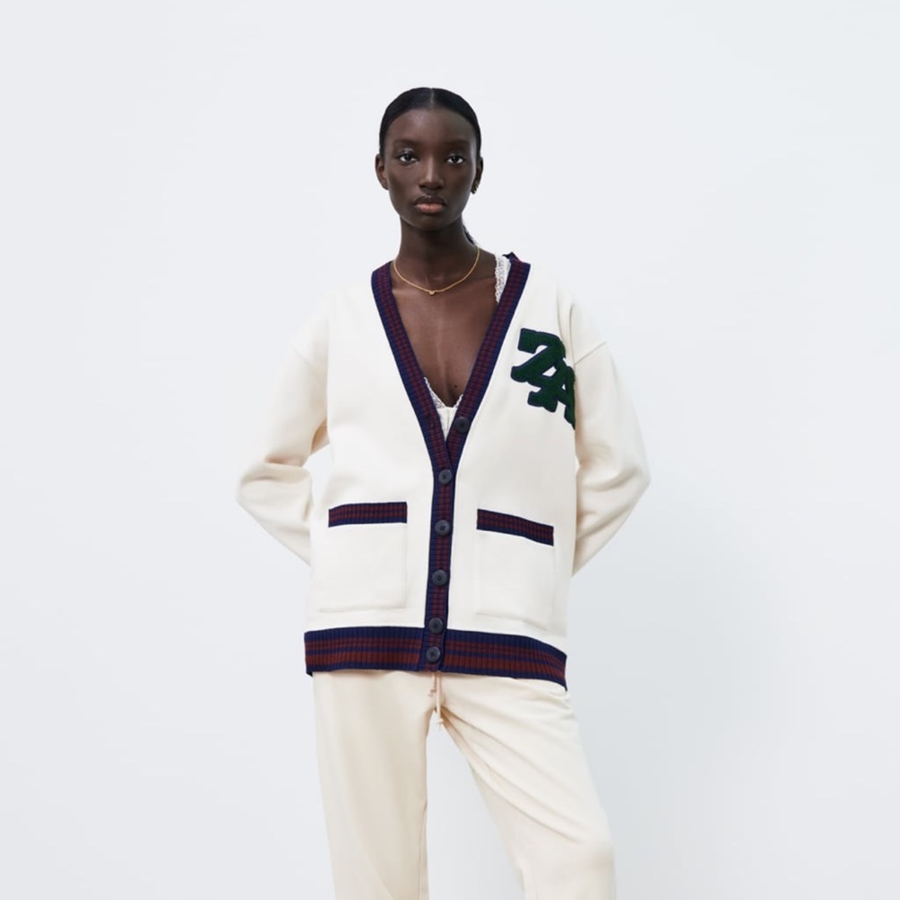 Zara Longline Combination Jacket